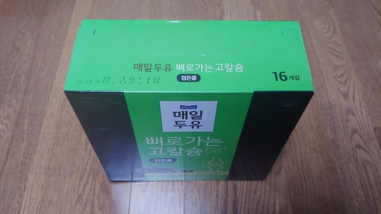  매일두유 뼈로가는 고칼슘 검은콩 - 찰떡아이스맛?