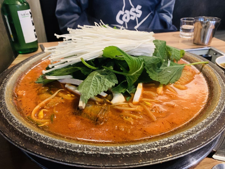  건대 곱창전골 순곱이네 맛집 볶음밥까지 착하네?