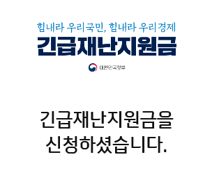  정부 긴급재난지원금 신용카드 신청 총정리