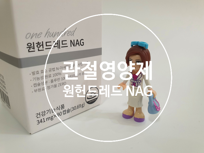  관절영양제 선택 아닌 필수 원헌드레드 NAG