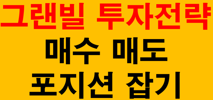  주식 차트 이평선(이동평균선)을 활용한 매수시점 매도시점 잡기 보는법