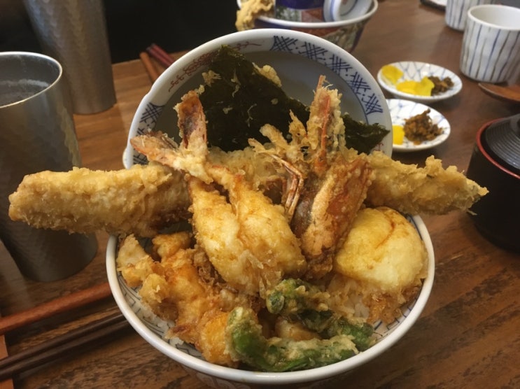  [홍대 맛집] 홍대 텐동 에도마에 텐동 하마다