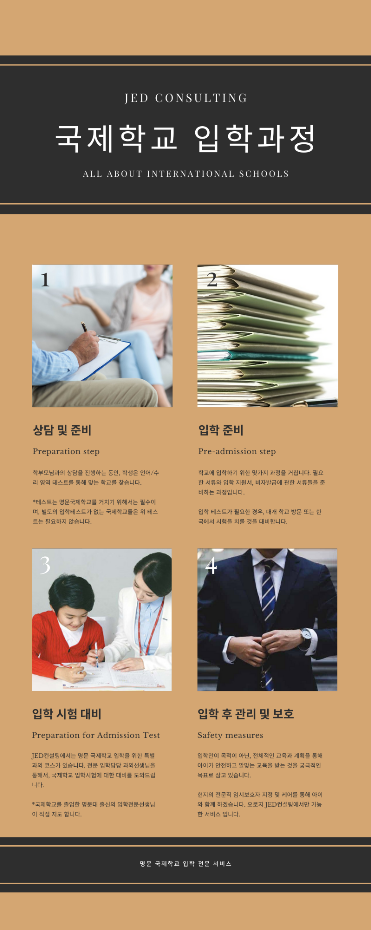  국제학교 입학과정