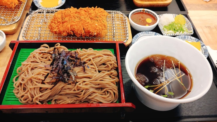 노형동 돈까스 세트 가성비 맛집 요기소바