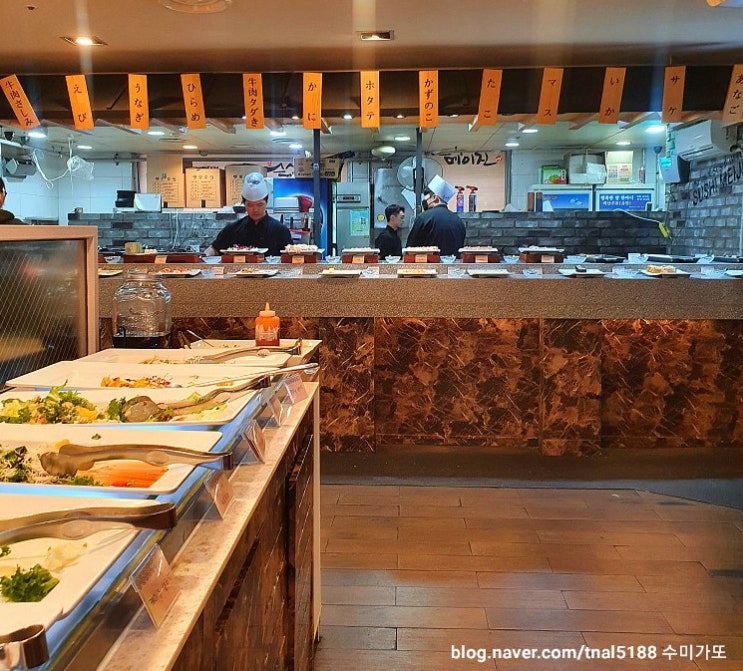  [홍대 맛집] 초밥을 배터지게 먹을 수 있는 초밥뷔페 그리고 최애 마라탕ღ '스시 메이진'