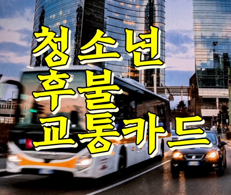  카드사별 후불교통카드 재발급 방법