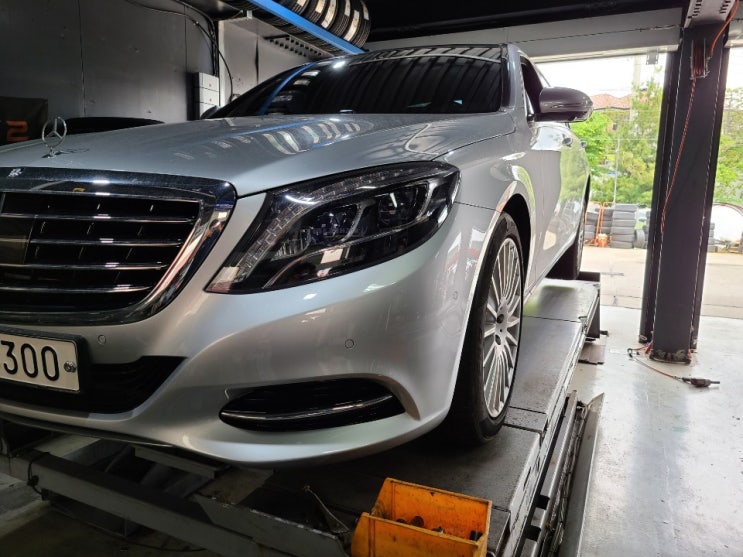  벤츠 S클래스 19인치 타이어 추천 미쉐린 MXM4 245/45R19, 275/40R19 타이어 교체 작업 휠얼라인먼트 미쉐린멤버십