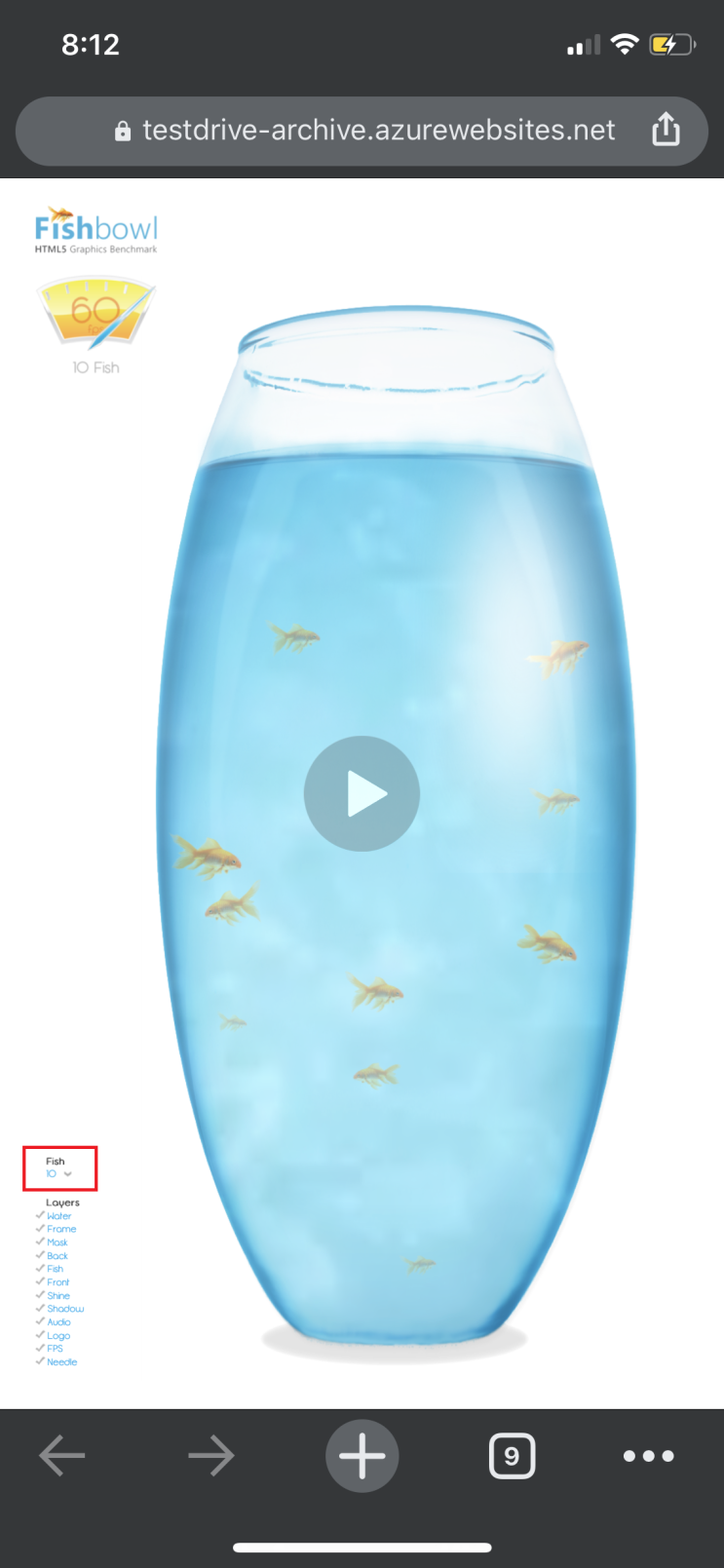  fishbowl 신기한 핸드폰 성능 테스트??