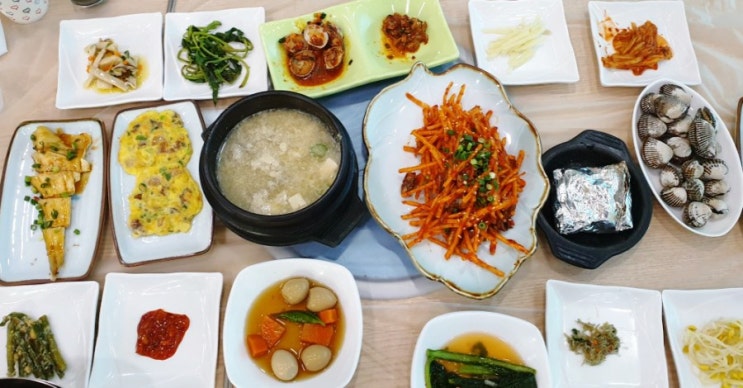  보성 녹차밭 가기 전에 들리기 좋은 벌교 꼬막정식 맛집 '장도웰빙꼬막정식'