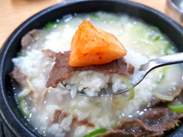 세종 조치원 전통시장 맛집 바우네 나주곰탕