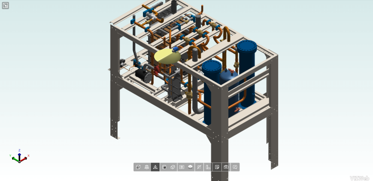  웹뷰어 VIZWeb(Web 기반 3D 가시화 컴포넌트)