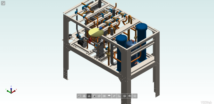 웹뷰어 VIZWeb(Web 기반 3D 가시화 컴포넌트)