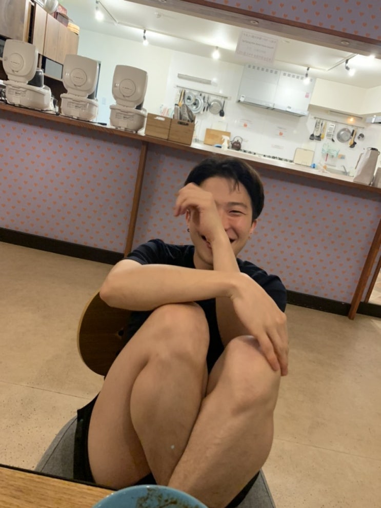  일본생활] 일본 쉐어하우스 친구 5월 공짜 이발