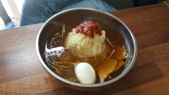 해리단길 근처 우일종합시장의 가야밀면 해리단길 근처 우일종합시장의 가야밀면