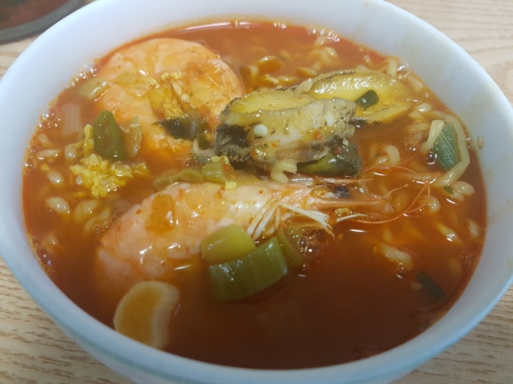  해물라면