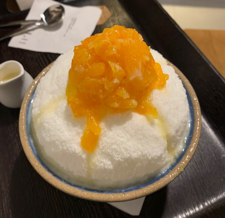  [서울대입구] 가온길 서울대입구 빙수 카페  - 한라봉요거트 빙수 솔직후기 / 설대입구 카페 가온길