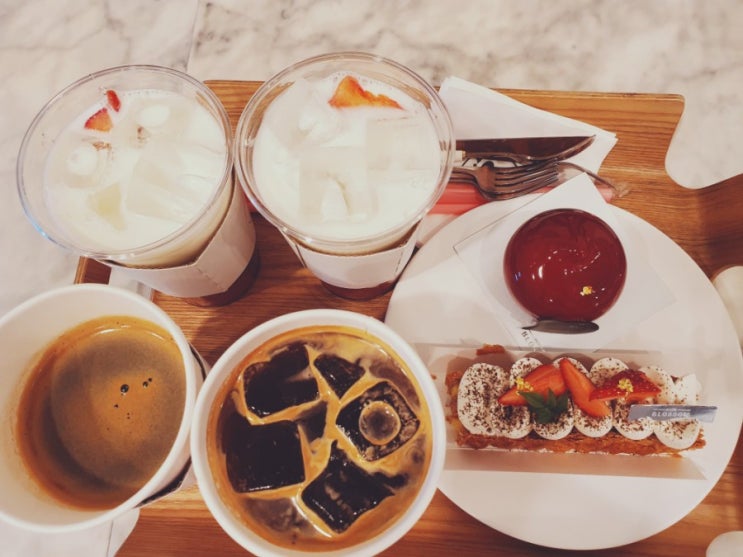  강남 카페블라썸 : 신논현 분위기 좋은 디저트카페
