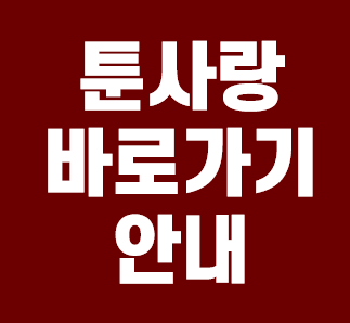  툰사랑 바로가기 안내