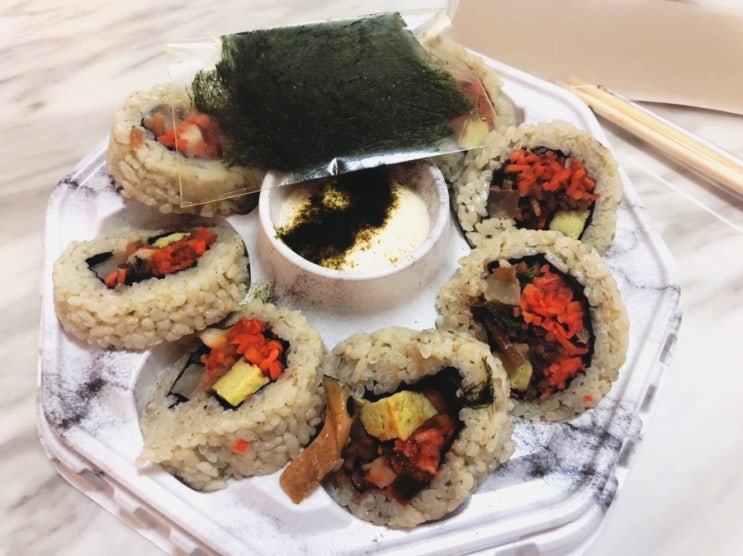  편스토랑 8번째 우승 메뉴, 완도 전복 감태 김밥 (감태량 변경?)