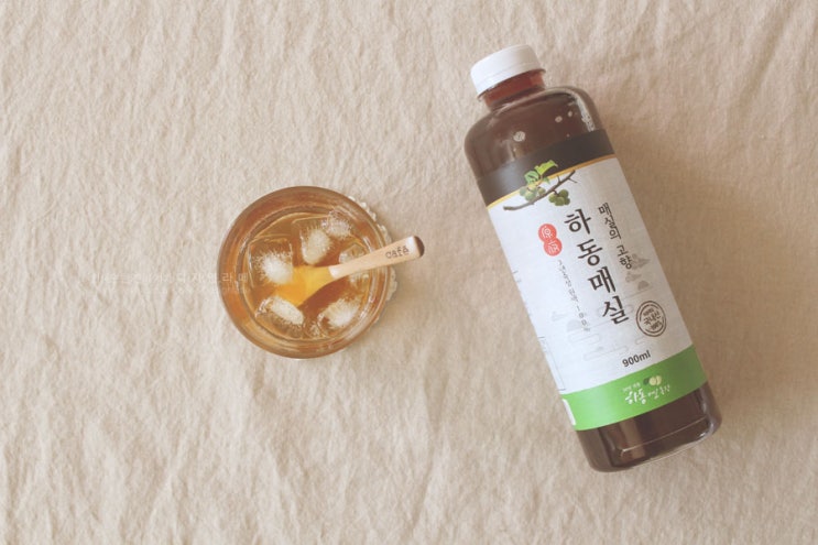  매실액기스 시원하게 마시는 하동매실 건강음료로 최고