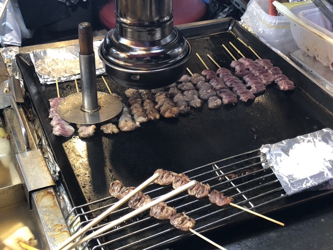  쫄깃쫄깃 맛있는 닭염통꼬치 칼로리와 부위는 어디일까??
