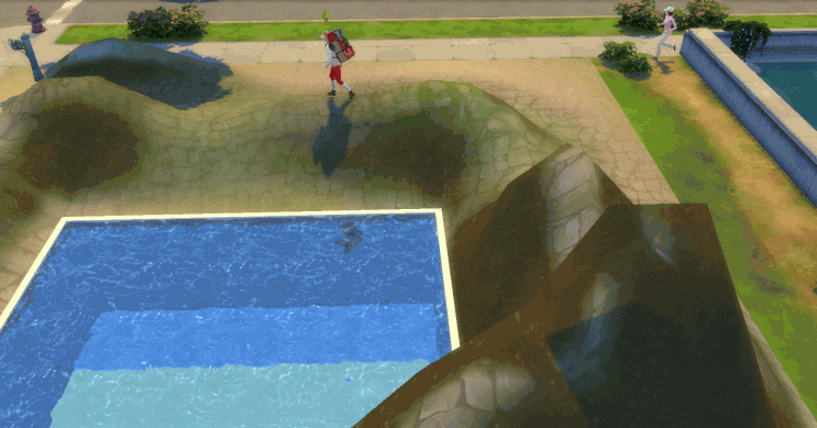 심즈 4 건축 ] 심과 함께 떠나는 이 시국 여행 백두산 천지 두 번째 ] TS4 Build Paektu Mountain Caldera Lake ]