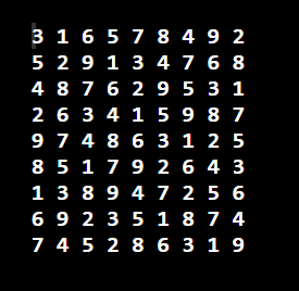 스도쿠 풀이 프로그램 - Sudoku Solver - Backtracking program (Java Source Code)