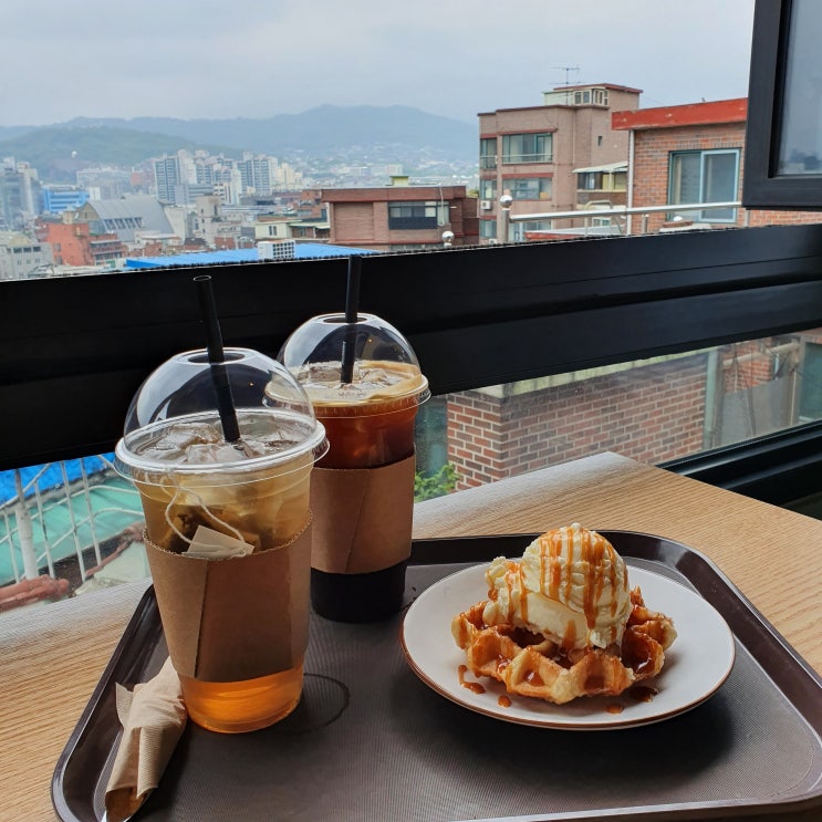  대학로 카페 낙산공원 카페트레블 #와플