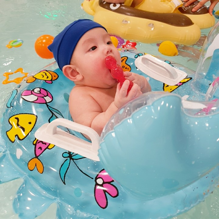 "신생아 아기수영" 6개월된 우리아기 첫 물놀이