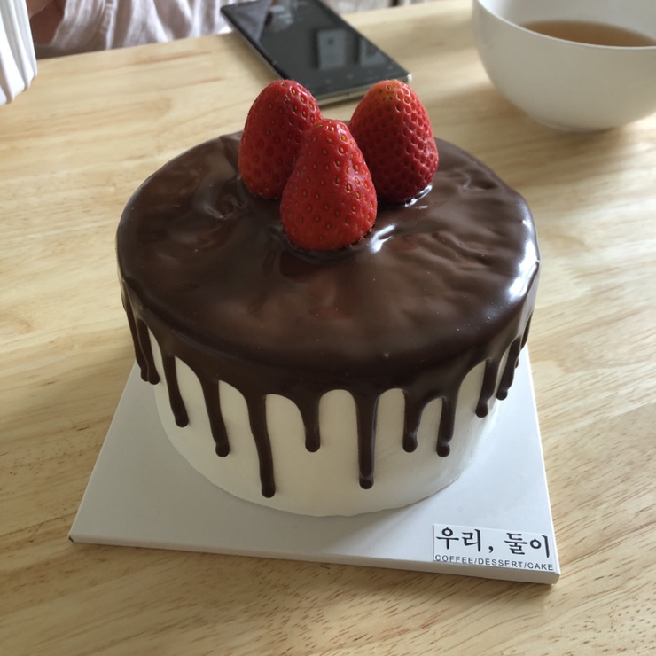  부천 고강동 주문 케익이 가능한 디저트 카페 우리둘이(우리,둘이 two of us)
