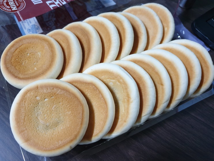  기린 미니꿀호떡(작은 호떡 모양 빵) 칼로리(열량) 및 영양성분정보