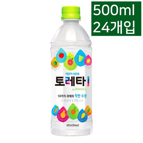  [착한가격]  해태음료 토레타 500PET X24