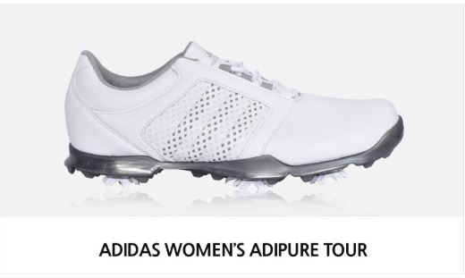  [착한가격]  아디다스골프화 여성용 아디퓨어 투어 골프화 Q4487
