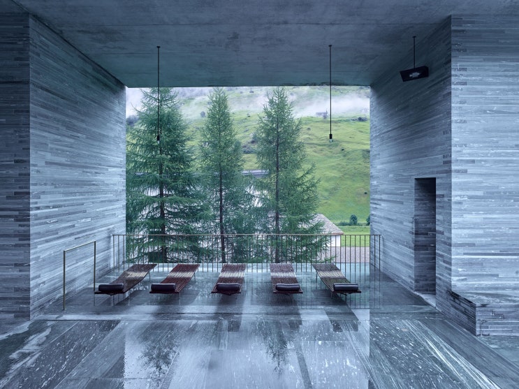 Therme Vals Baths / Peter Zumthor, 1990-1996
