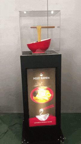  움직이는 라멘 간판 제작 업체, 음식 간판 제작업체 부산 야몽크