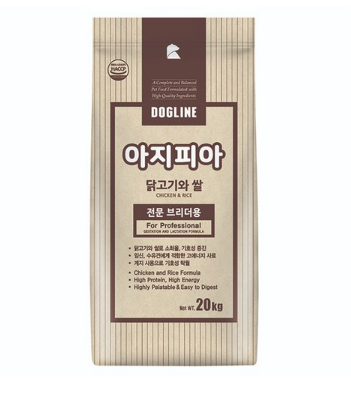  성견사료 도그라인 닭고기와 쌀 전문 브라더용