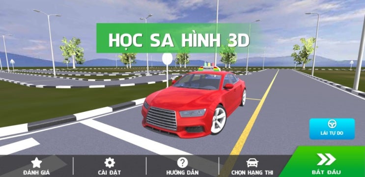 베트남의 3D운전교실 팬 작품, Học Sa Hình GPLX 3D - Ôn thi GPLX 리뷰