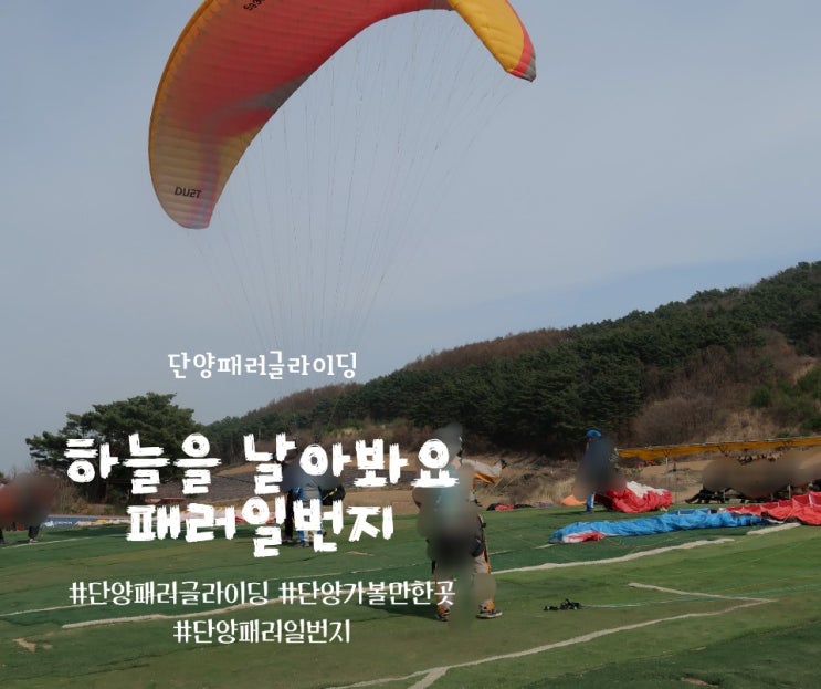 단양 패러글라이딩. 패러일번지 하늘을 날아요! 단양 패러글라이딩. 패러일번지 하늘을 날아요!