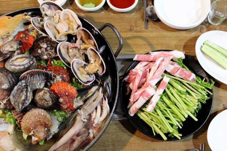  [반송시장 돼지조개] 육수가 칼칼한 조개탕 맛집! JMT