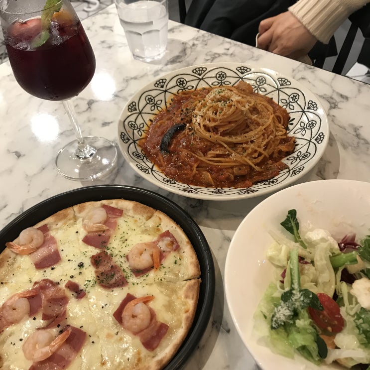  수원역 맛집 롤링파스타:: 메뉴 가격, 재난지원금 결제