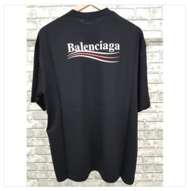 19FW 발렌시아가 570791 TAV44 1000웨이브로고반팔티 19FW 발렌시아가 570791 TAV44 1000웨이브로고반팔티