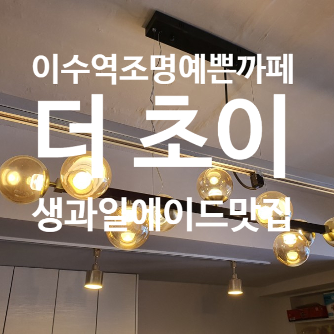  방배 이수역 제로 페이 가맹점 카페 더 초이 회사 앞 점심 먹고 자몽 생과일 마시기 좋은 날 다시 사무실 들어가서 일하기 싫어요. 이수역카페조명