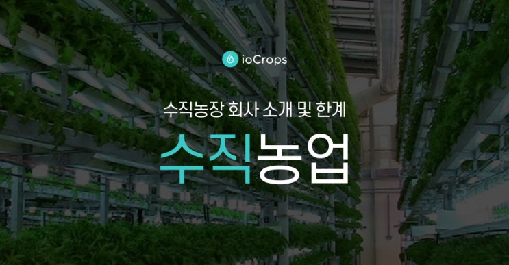  수직농업 : "수직농장 회사 소개 및 한계"