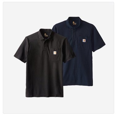  [단독할인][CARHARTT] 칼하트 포켓 폴로반팔티 K570 (2컬러)