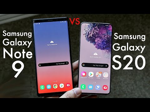  갤럭시 S20+ vs 노트9 동영상 비교 슈퍼스테디샷 위력 / galaxy s20+ note 9 video camera stabilizer super steady shot