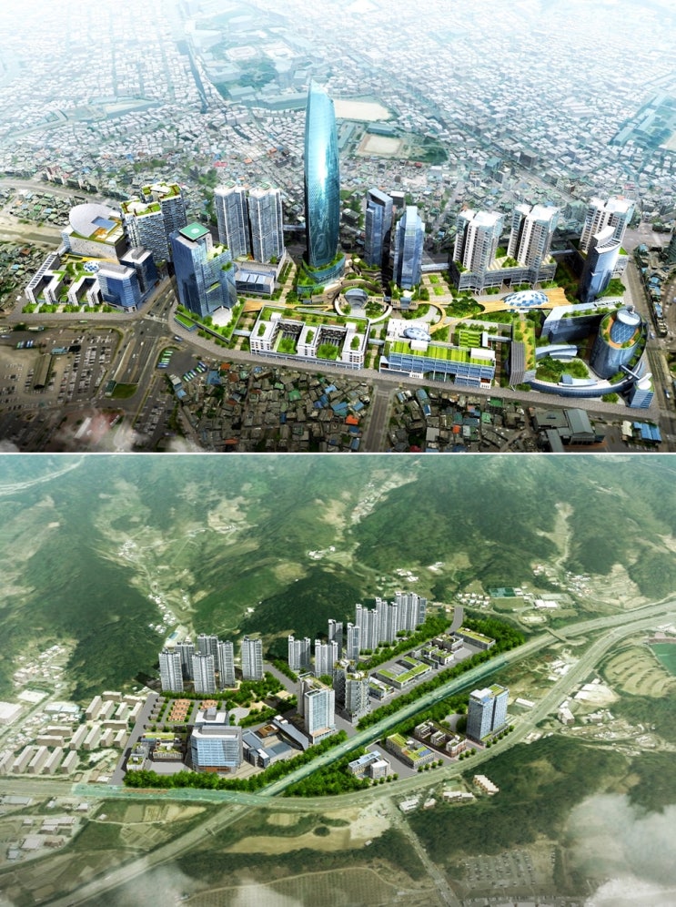 대전 혁신도시 : 대전역세권, 연축지구