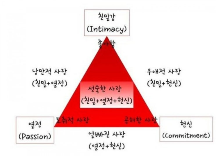  사랑의 유형 (삼각형 이론)