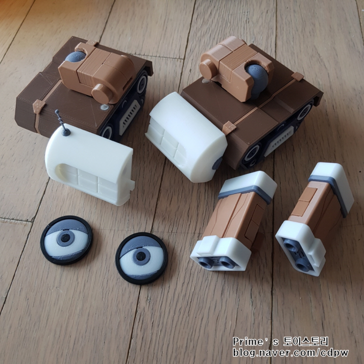  라바레인저 - 18) 브라운 중반 3D 출력