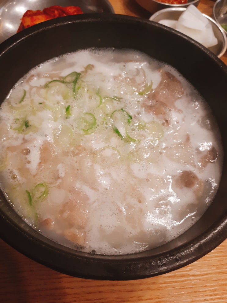  광양시 중마동 맛집 사골국밥 수육국밥