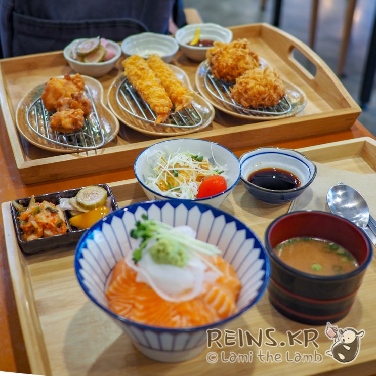  마포밥집 고우메볼 연어덮밥